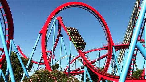 Dragon Khan off-ride HD PortAventura Park - YouTube