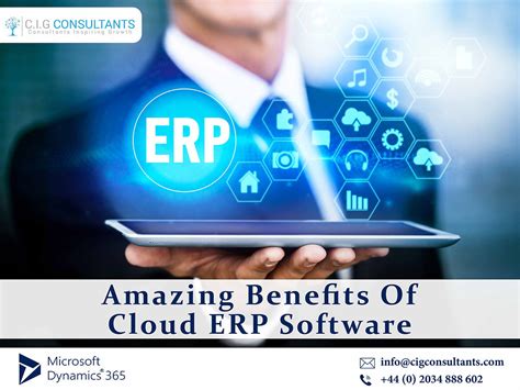 Amazing Benefits Of Cloud ERP Software