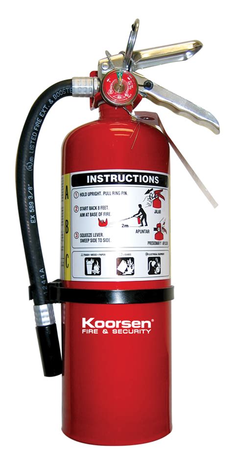 Fire Extinguisher - Koorsen Fire & Security