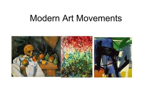 Art movements