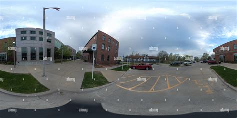 360° view of City Hall and Public Library. Adel, Iowa - Alamy