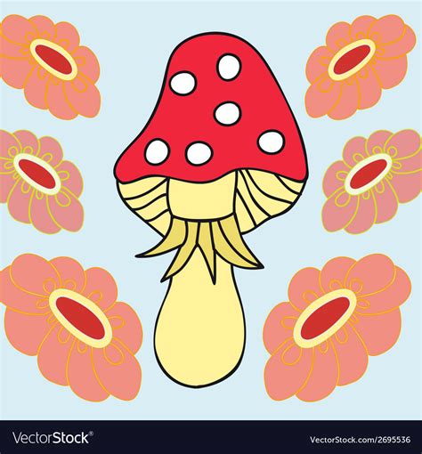 Agaric Royalty Free Vector Image - VectorStock