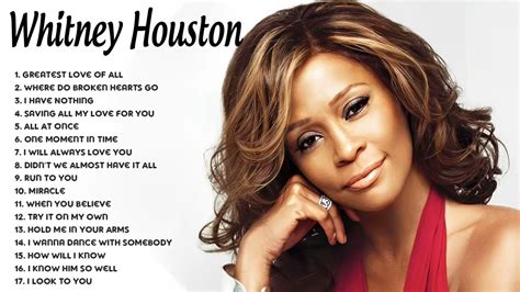 Whitney Houston Greatest Hits Full Album | Whitney Houston Best Song ...