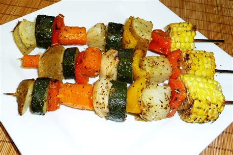 Vegetarian Kebabs - Easy Cooking with Sandy