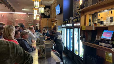 Bar inside Lakefront Brewery Beer Hall - MilwaukeeINSIDER