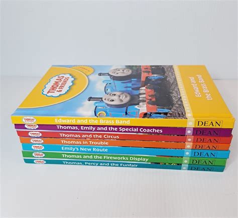 7 x Thomas & Friends Mini Story Book Bundle + Twin Trouble DVD By Britt ...