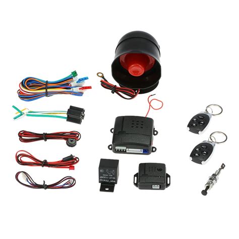 Universal Car Vehicle Security System Burglar Alarm Protection Anti ...