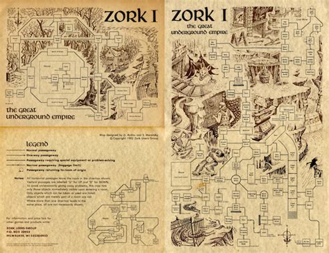 Zarf Updates: A treasury of Zork maps