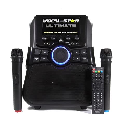 Vocal-Star Ultimate Karaoke Screen with 7" Screen & 2 Wireless Mics at ...