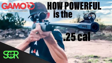 .25 cal Gamo Magnum!?!? - HOW POWERFUL IS IT? & REVIEW - YouTube