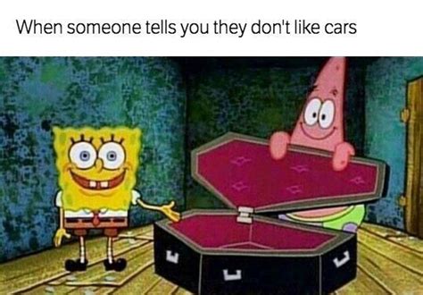 #Car_Memes #SpongeBob #bicyclememes (With images) | Funny car memes ...