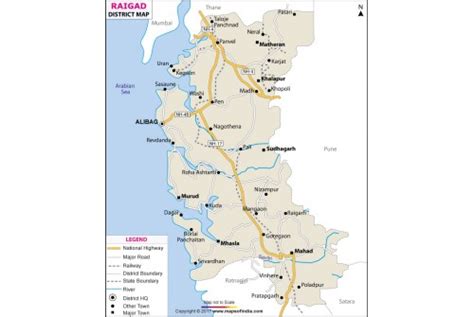 Buy Raigad District Map Online