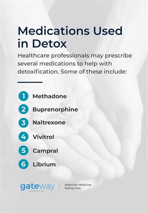 What Medications Are Used During Detox?