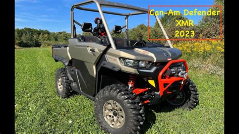 Can-Am Defender XMR - 2023 Model - YouTube