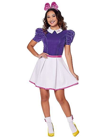 Adult Daisy Duck Costume - Mickey and Friends - Spirithalloween.com