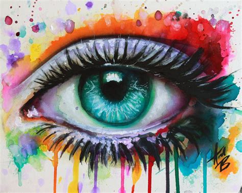 Look by Andreabengeart | Eye painting, Eyeball art, Eye art