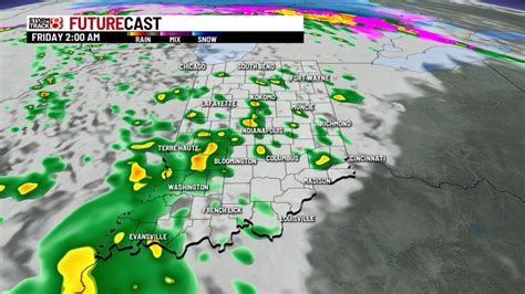 Thursday night weather: Above-average temps, showers ahead ...