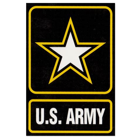 Black US Army Logo free image download