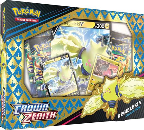 Pokemon: Crown Zenith - Regieleki V & Regidrago V - Collection Box (Set ...