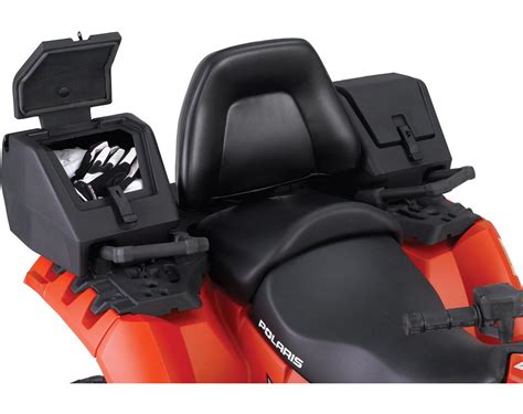 Lock & Ride® Rear Storage Box- Black | Polaris Sportsman