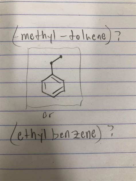 Ethylbenzene Structure