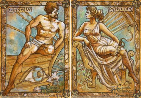 Odysseus and Penelope by BohemianWeasel on DeviantArt