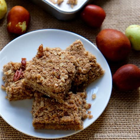 Jujube Butter Oatmeal Bars | Oatmeal bars recipes, Jujube fruit ...