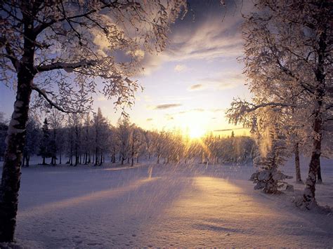 Winter Sunset Wallpapers - Wallpaper Cave