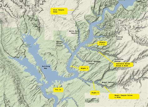 Map Of Lake Powell Az - California High Speed Rail Map