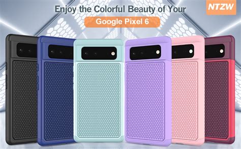 Amazon.com: NTZW for Google Pixel 6 Phone Case: Drop Protective ...