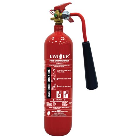 2 kg Portable Carbon Dioxide Fire Extinguisher – Unique Fire Holdings