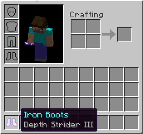 Minecraft | Depth Strider enchantment - Ferox Hosting Blog