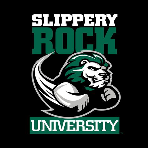 Slippery Rock University The Rock Primary Logo Short Sleeve T-Shirt