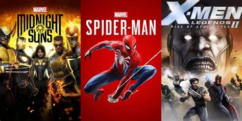 10 Best Marvel Video Games Of All Time, According To Metacritic