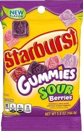 Starburst Sour Berries Gummies – Candy Floss Land