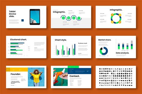 Blue – Business PowerPoint Template for $16