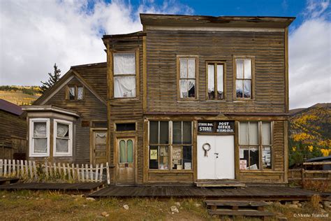 St. Elmo Ghost Town after Autumn Rain Shower