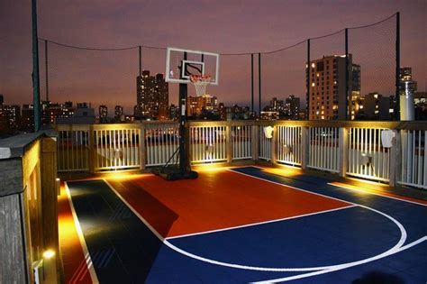 Rooftop Basketball Court - Contemporary - Exterior - New York - by ...