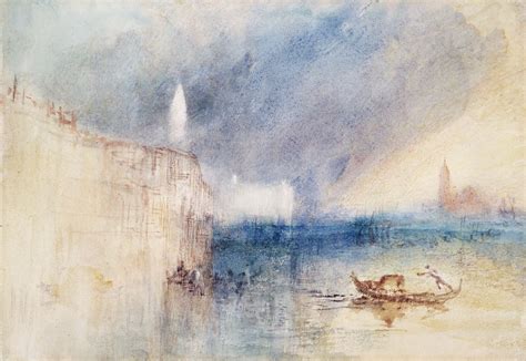 Storm at the Mouth of the Grand Canal, Venice, 1840. Joseph Mallord ...