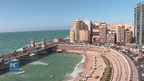 Egypt closes Alexandria's “death beach” due to drowning cases - YouTube