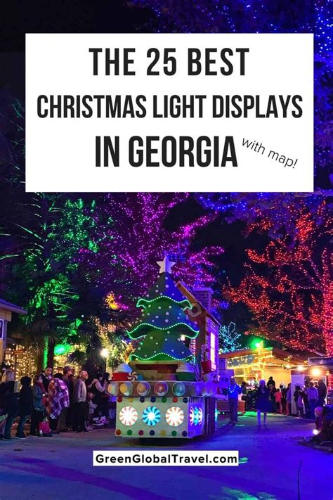 25 Best Christmas Light Displays in Georgia for 2023 (with Map!) | Best ...