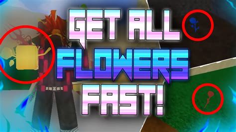 Blox fruits flower locations