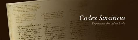 Codex Sinaiticus - Home