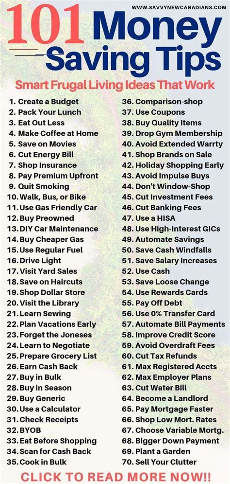 100 Creative Ways To Save Money On A Tight Budget 100 Creative Ways To ...