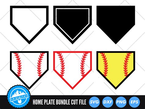 Home Plate SVG | Baseball Home Plate SVG Graphic by lddigital ...