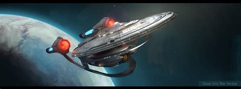 ArtStation - Personal Concept: Star Trek Star Ship