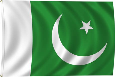 Flag of Pakistan, 1947-Present | ClipPix ETC: Educational Photos for ...