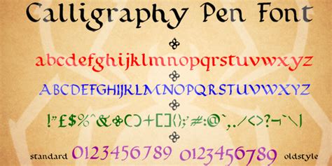 Calligraphy Pen Font | dafont.com