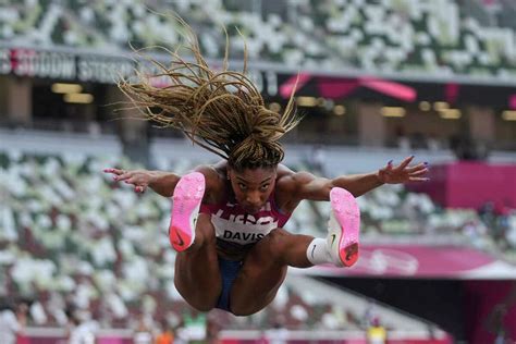 Texas’ Tara Davis takes one leap closer to Tokyo breakout