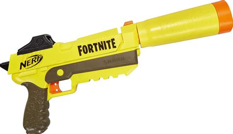 Fortnite SP-L Nerf Elite Dart Blaster with Detachable Barrel and 6 ...